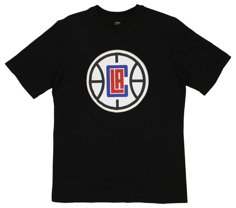 FISLL NBA Men's Los Angeles Clippers Team Color, Name and Logo Premium T-Shirt