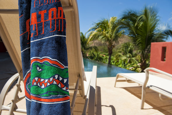 Northwest NCAA Florida Gators Splitter Beach Towel & Mesh Bag Set