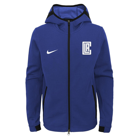 Nike NBA Youth Los Angeles Clippers Showtime Full Zip Hoodie