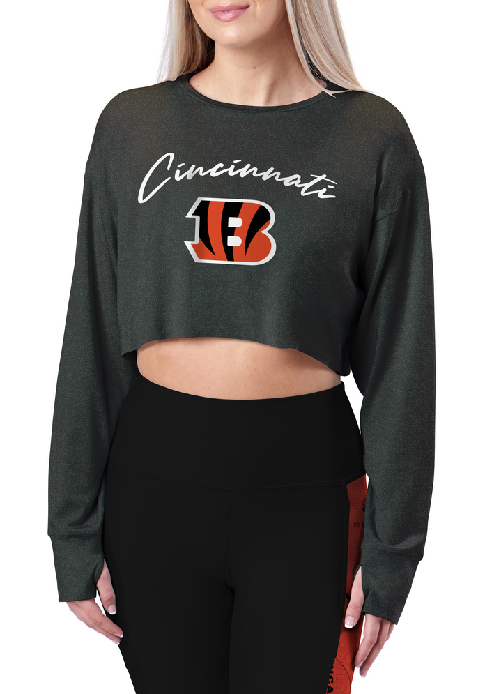 cincinnati bengals women's long sleeve shirt