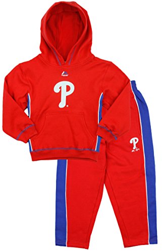 Outerstuff MLB Kids Philadelphia Phillies Stadium Wear Fleece Hoodie & Pants Set