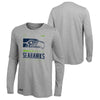 Outerstuff NFL Men's Seattle Seahawks Red Zone Long Sleeve T-Shirt Top