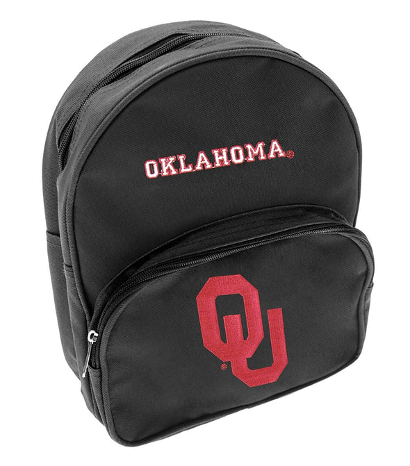 Oklahoma Sooners NCAA Kids Mini Backpack School Bag, Black