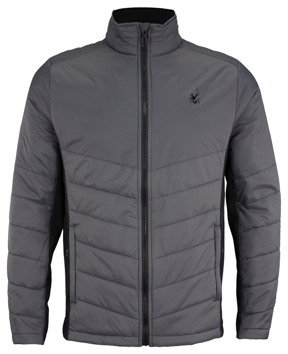Spyder Men's Stealth Full Zip Hybrid Jacket, Color Options
