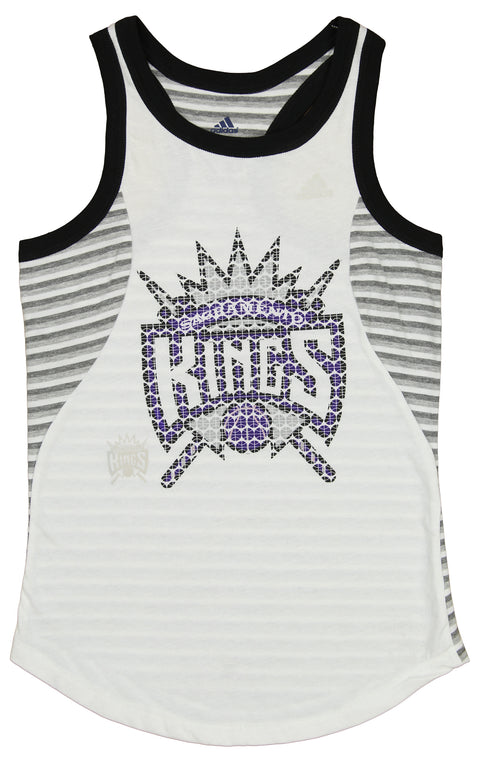 Adidas NBA Youth Girls (7-16) Sacramento Kings Court Tank Top