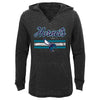 Outerstuff NBA Charlotte Hornets Girls Youth Long Sleeve Grey Hooded Top
