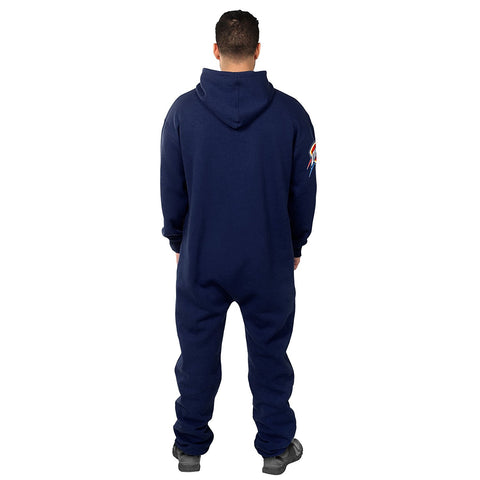 Forever Collectibles NBA Unisex Oklahoma City Thunder Logo Jumpsuit