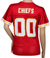 Kansas City Chiefs NFL Women's Team Dazzle Fashion Jersey, Red
