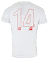 BPFC Soccer Men's England Bumpy Pitch Short Sleeve Shirt, White