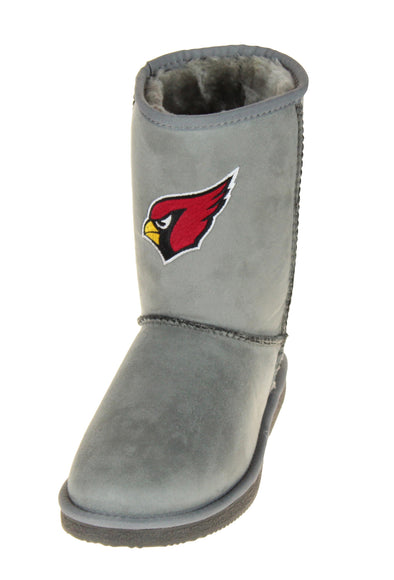 Cuce Shoes Arizona Cardinals NFL Football Women's The Devotee Boot - Gray