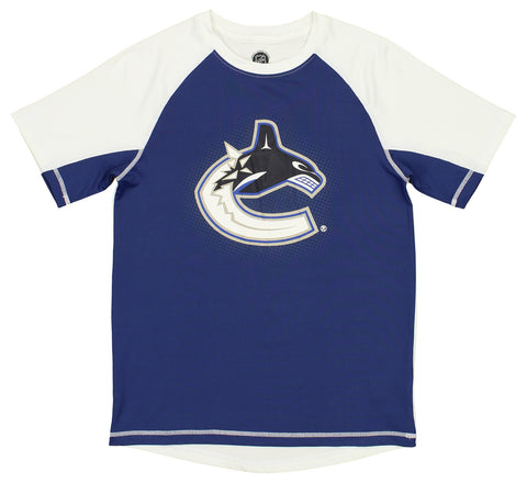 Outerstuff NHL Youth Boys (8-20) Vancouver Canucks Rashguard T-Shirt