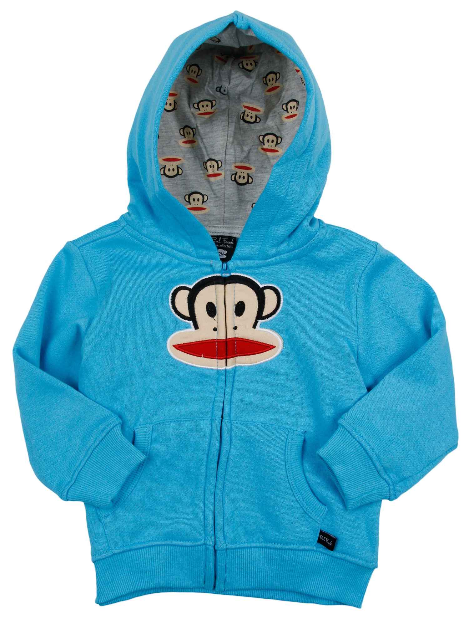 Paul Frank Infant Boy's Julius Core Classic Zip Up Sweater Hoodie