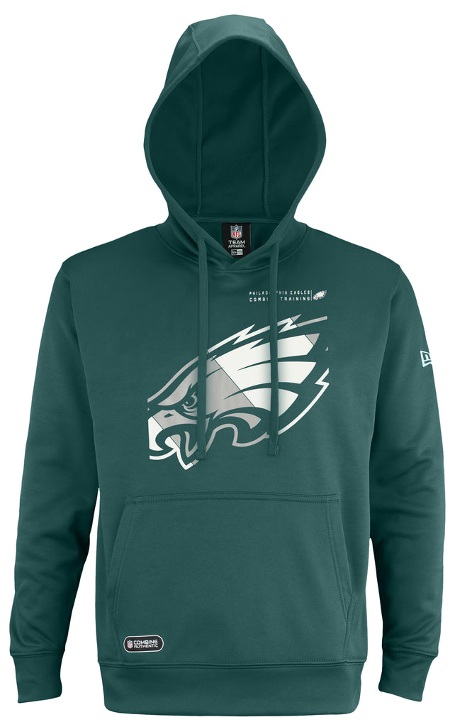 New Era Philadelphia Eagles NFL Black Pullover Hoodie Sweatshirt