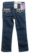 Levi's 213962 Toddler Girls Straight Stretch Denim Jeans - Size 4T