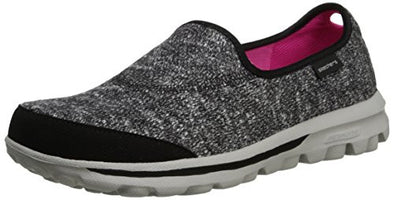 Skechers Women's Go Walk Apres Slip On Walking Shoes - Black