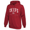Outerstuff NFL Men's Kansas City Chiefs Up Field Performance Fleece Hoodie