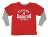 NCAA Youth Alabama Crimson Tide Faux Layer Long Sleeve Tee