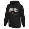 Outerstuff NFL Men's Cincinnati Bengals Up Field Performance Fleece Hoodie