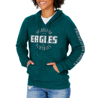 Philadelphia Eagles Women's NFL Big Logo Ugly V-Neck Sweater