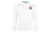 Umbro England RFU Men's 150 Anniversary Classic Long Sleeve Rugby Jersey, White