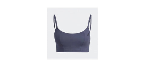 Adidas Women's Yoga Studio Light-Support Better Level Bra- Shadow Navy