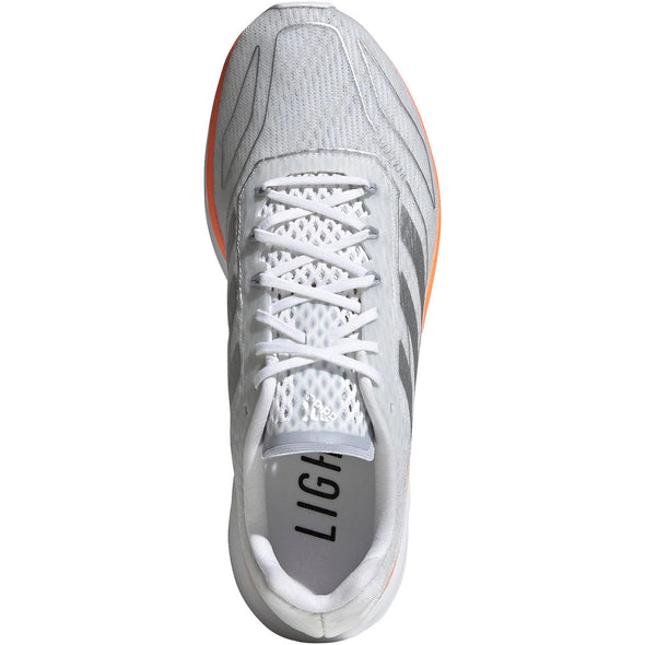 Adidas Men's SL20.2 SUMMER.READY Shoes, Cloud White/Silver Metallic/Screaming Orange