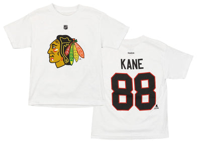 Reebok NHL Youth Chicago Blackhawks PATRICK KANE #88 Player Graphic Tee