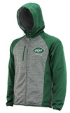 G-III Sports Men's NFL New York Jets Solid Fleece Full Zip Hooded Jacket