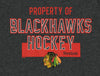 Reebok NHL Youth Chicago Blackhawks Short Sleeve Common Property Tee, Grey