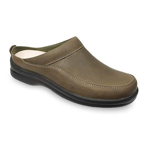 Birkenstock Footprints Women's Ashby Leather Eucalipto Clogs, Brown