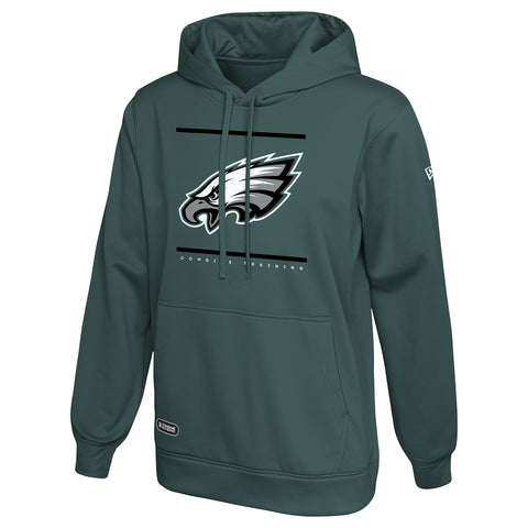 New Era NFL Men's Philadelphia Eagles Split Defence Fleece Pullover Hoodie