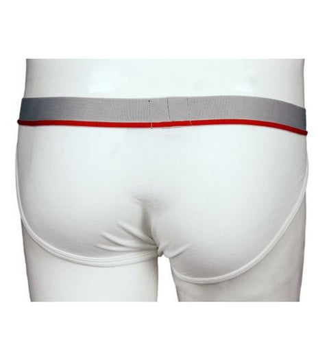 2(x)ist Men's Sport Brief Thin Band Underwear, White