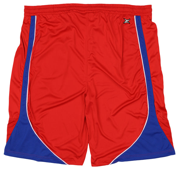 Zipway NBA Men's Big & Tall Los Angeles Clippers Basketball Team Shorts, Red
