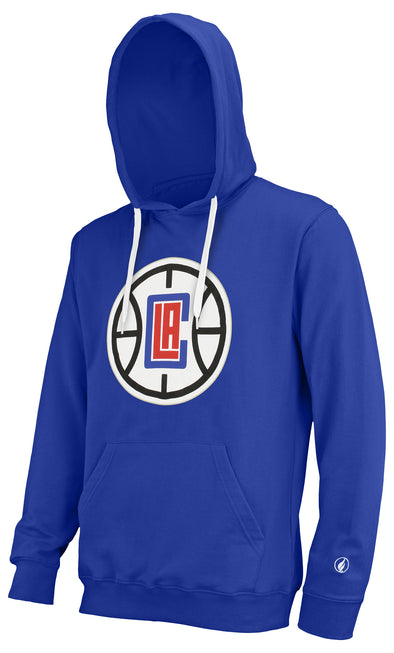 FISLL NBA Men's Los Angeles Clippers Team Color Premium Fleece Hoodie