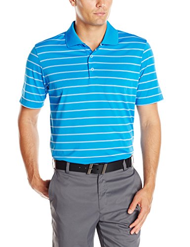 Adidas Golf Men's Puremotion 2-Color Stripe Polo Shirt - Many Colors