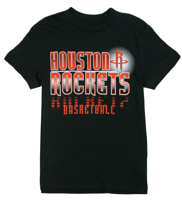 Outerstuff NBA Basketball Kids / Youth Houston Rockets Extreme Logo Short Sleeve Shirt