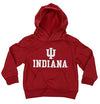 NCAA Kids Indiana Hoosiers Performance Hoodie, Red