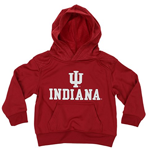 NCAA Kids Indiana Hoosiers Performance Hoodie, Red