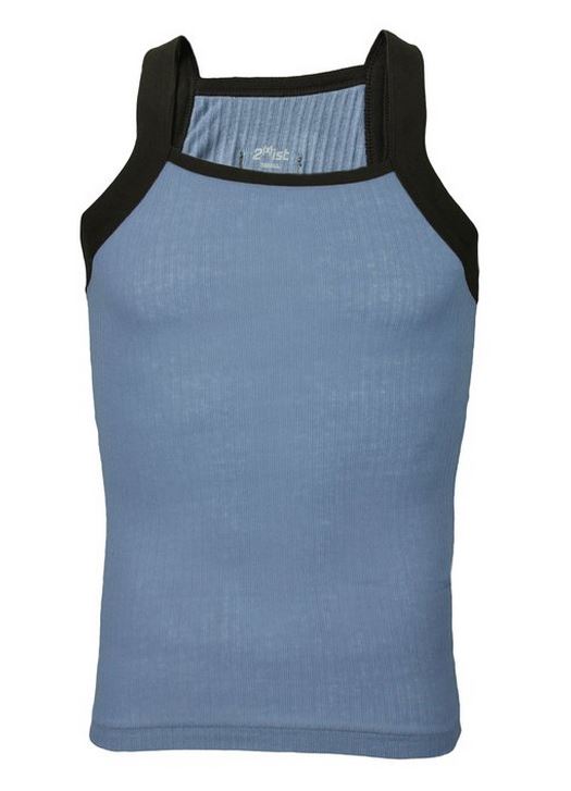 2xist Men's Contrast Square-Cut Tank Top Sleeveless Fashion Shirt - Many Colors