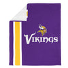 FOCO NFL Minnesota Vikings Plush Soft Micro Raschel Throw Blanket, 50 x 60