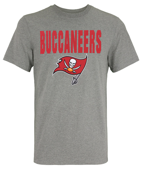 New Era NFL Men's Tampa Bay Buccaneers 50 Yard Line Dri-Fit Short Sleeve T-Shirt