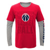 Outerstuff NBA Little Boys Washington Wizards 2 For 1 Combo Pack T-Shirt