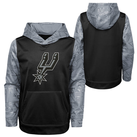 Outerstuff NBA Youth Boys San Antonio Spurs Performance Fleece Hoodie