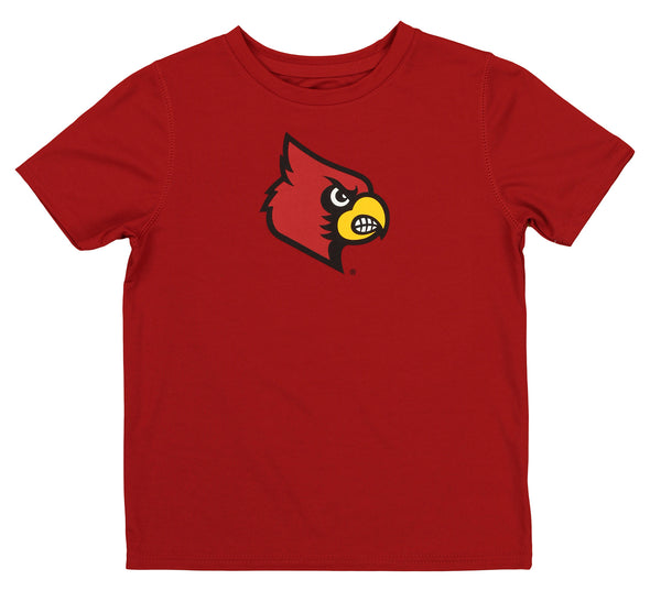 Outerstuff NCAA Kids Louisville Cardinals Machina Performance Dri-Tek T-Shirt