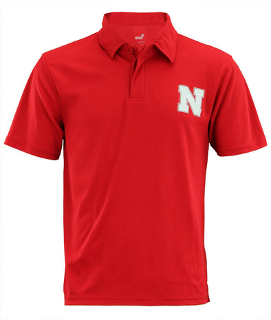 NCAA Men's Nebraska Cornhuskers Short Sleeve Performance Polo Shirt