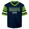 Outerstuff NFL Youth Boys Seattle Seahawks Team Logo Knit Top Jersey