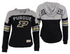 OuterStuff NCAA Youth Girls Purdue Boilermakers Monument Slouchy Hooded Shirt