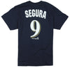 MLB Baseball Youth Milwaukee Brewers Jean Segura # 9 Player T-Shirt - Navy