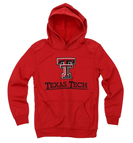 Outerstuff NCAA Youth Texas Tech Red Raiders Performance Hoodie, Red