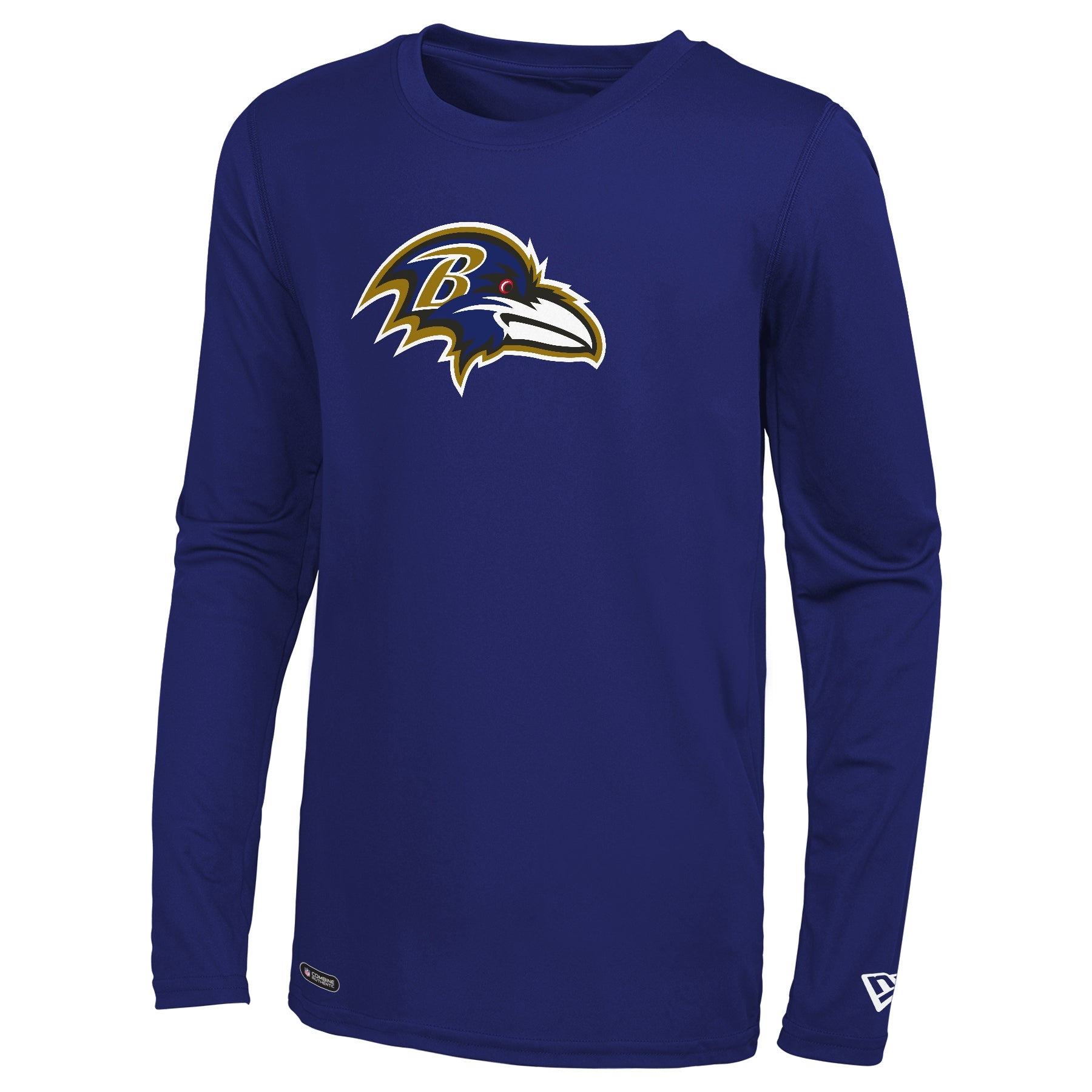 New Era NFL Men's Baltimore Ravens Stadium Logo Long Sleeve Performanc ...